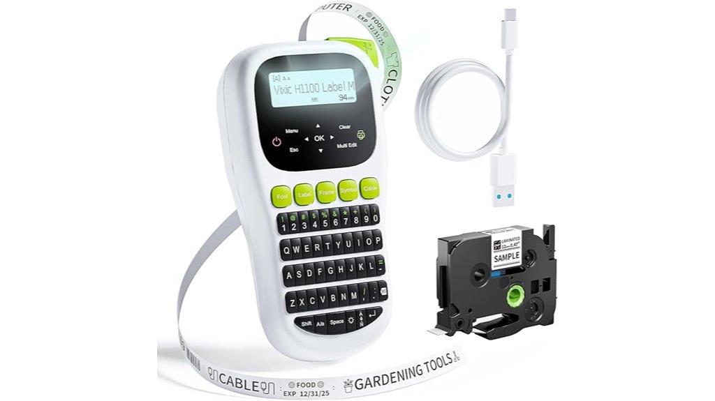 label maker with tape