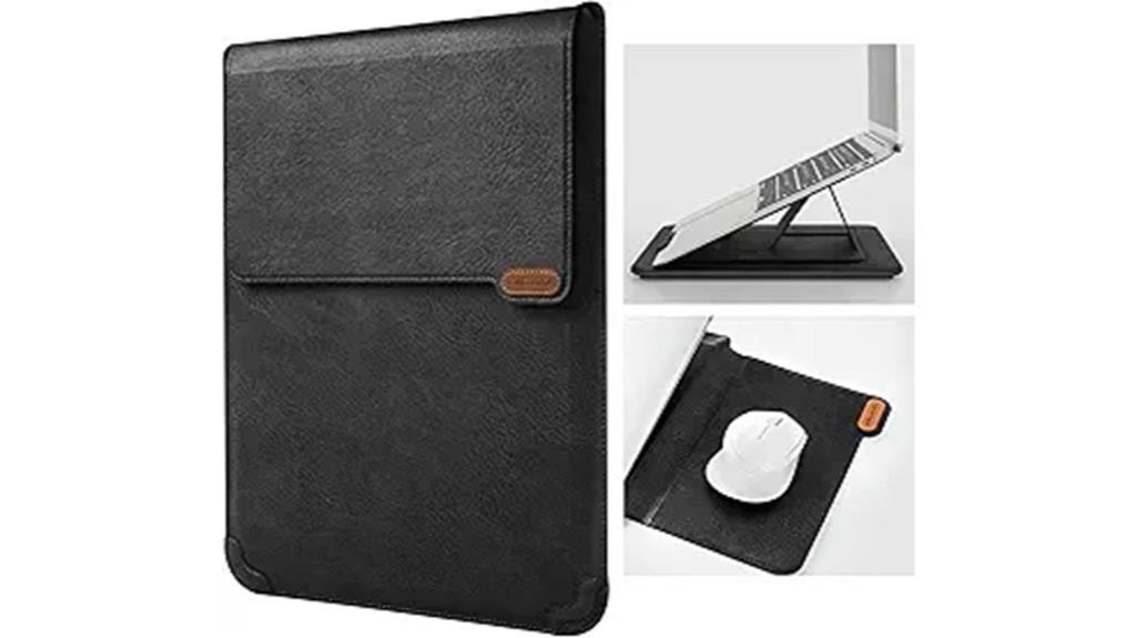 laptop sleeve with stand