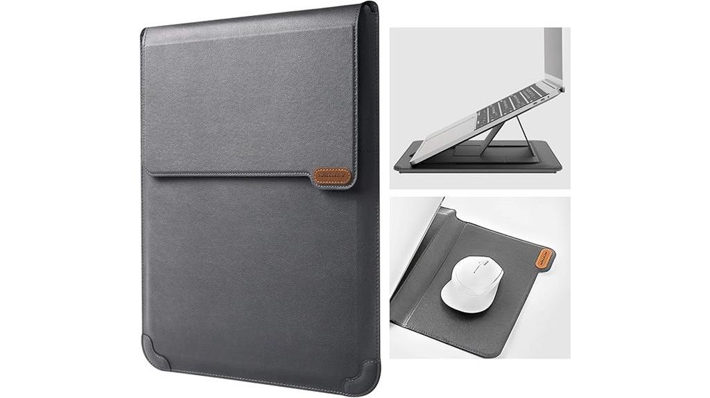 laptop sleeve with stand