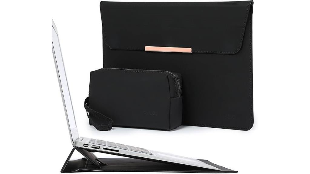 laptop sleeve with stand