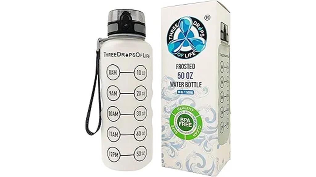 large 50oz water bottle