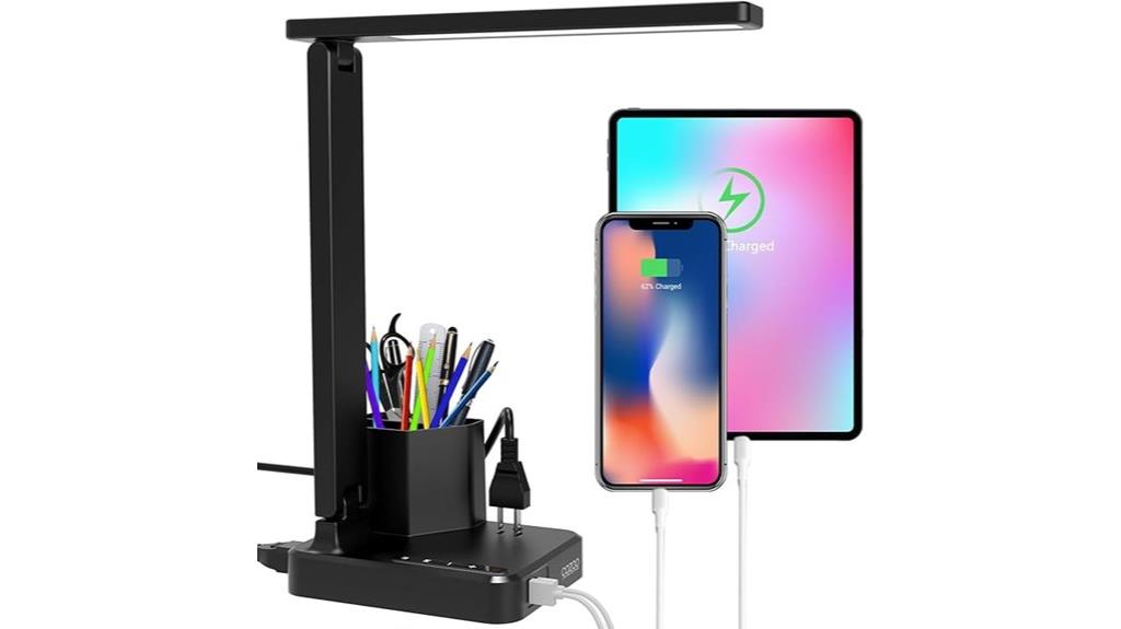 14 Best Smart LED Desk Lamps With USB Ports for Modern Workspaces 13 multi functional led desk lamp