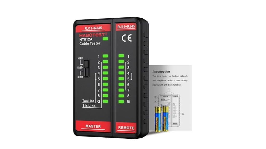 14 Best Network Cable Testers That Guarantee Accurate Connections in 2025 13 network cable testing device