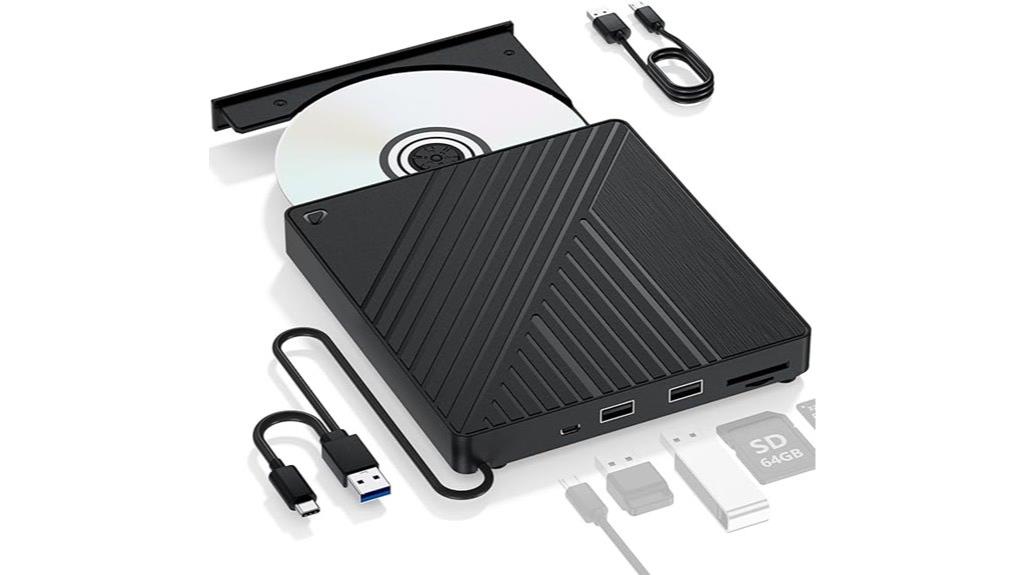 portable 5 in 1 blu ray drive