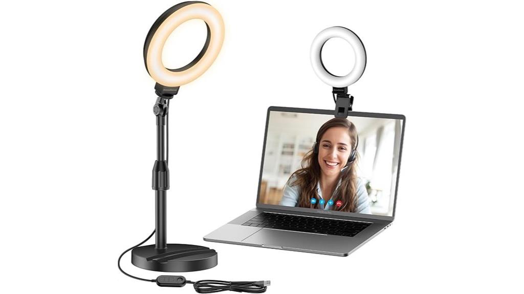 13 Best Portable Lap Monitor Lights for Enhanced Visibility on the Go 15 portable 60 led ring light