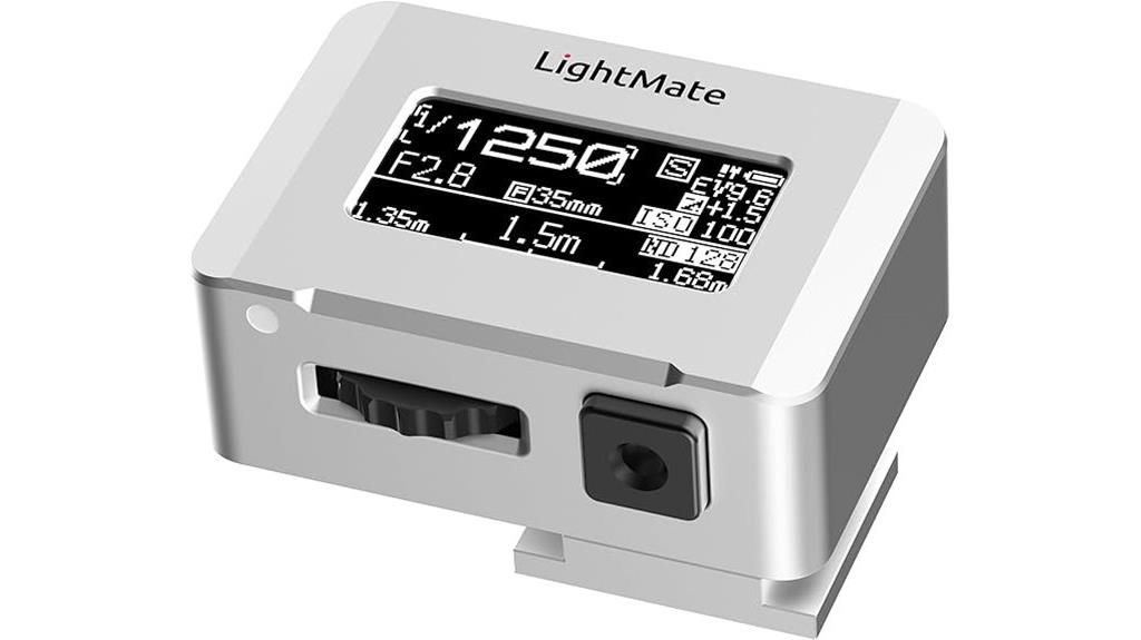 portable oled light meter