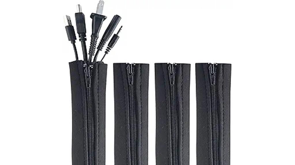 protective cable storage set