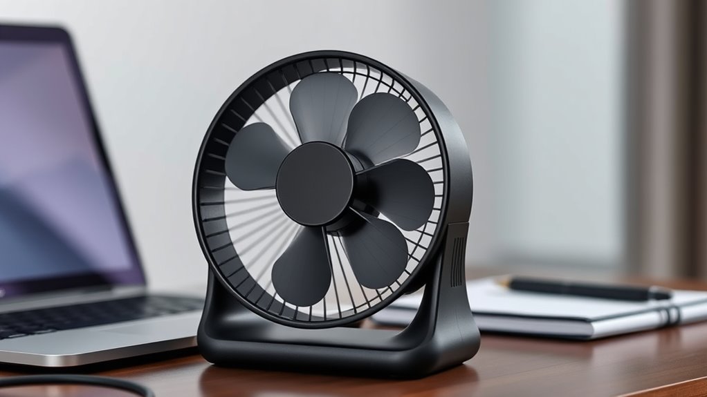 13 Best Quiet USB Desk Fans That Keep You Cool Without the Noise 16 quiet portable adjustable airflow
