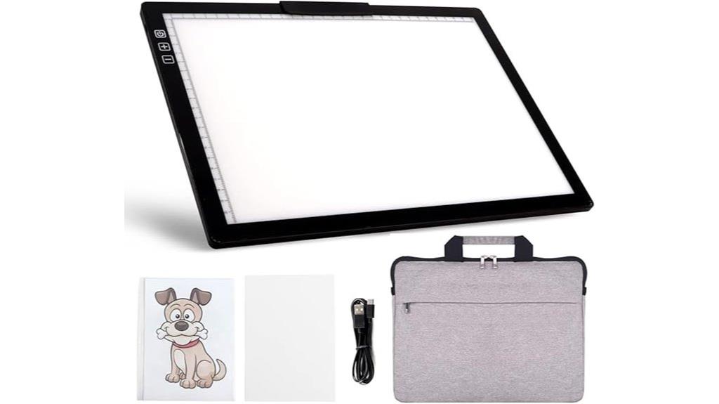 15 Best LED Tracing Pads That Make Drawing and Design Easier Than Ever 4 rechargeable led light pad
