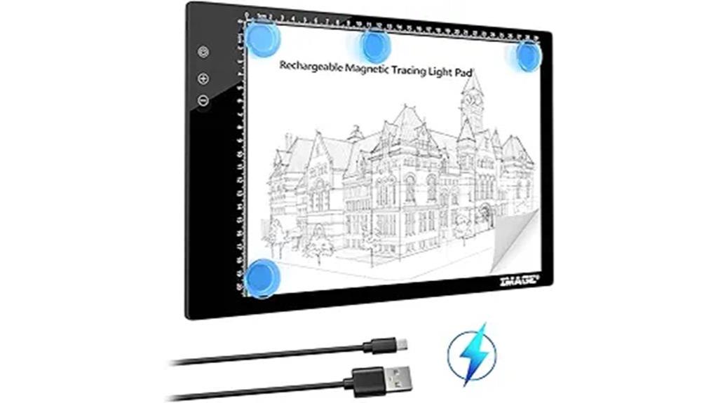 15 Best LED Tracing Pads That Make Drawing and Design Easier Than Ever 11 rechargeable led light pad