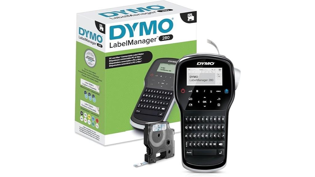 rechargeable portable label maker
