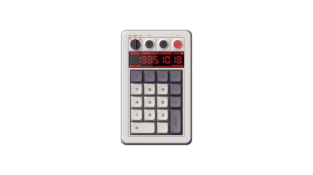 retro bluetooth mechanical numpad