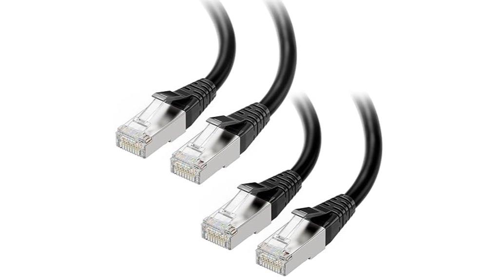 shielded cat8 ethernet cables