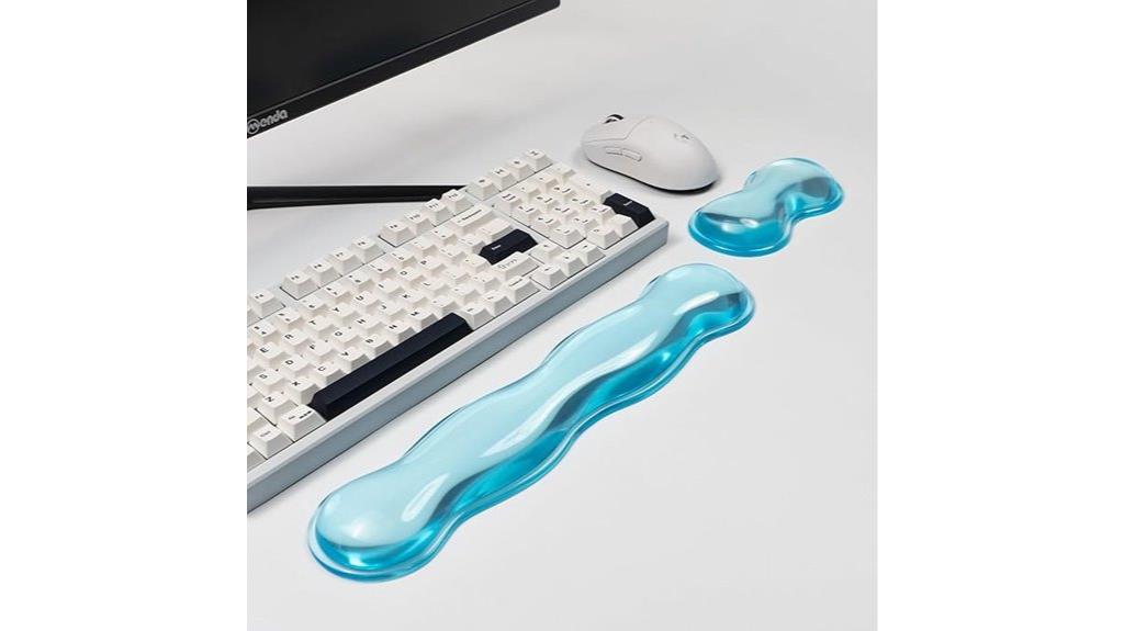 silicone wrist rest set