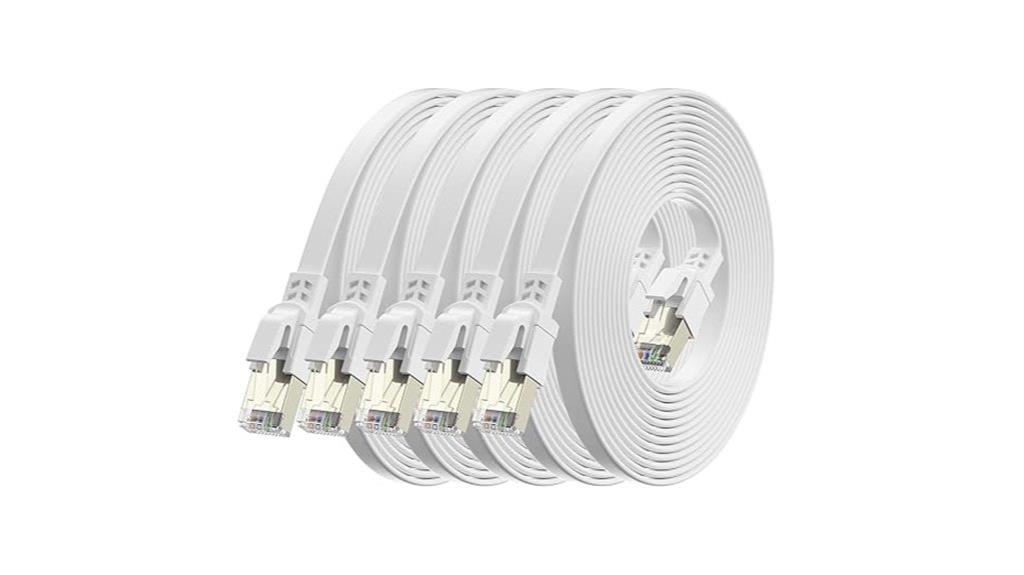 six foot cat 8 cables