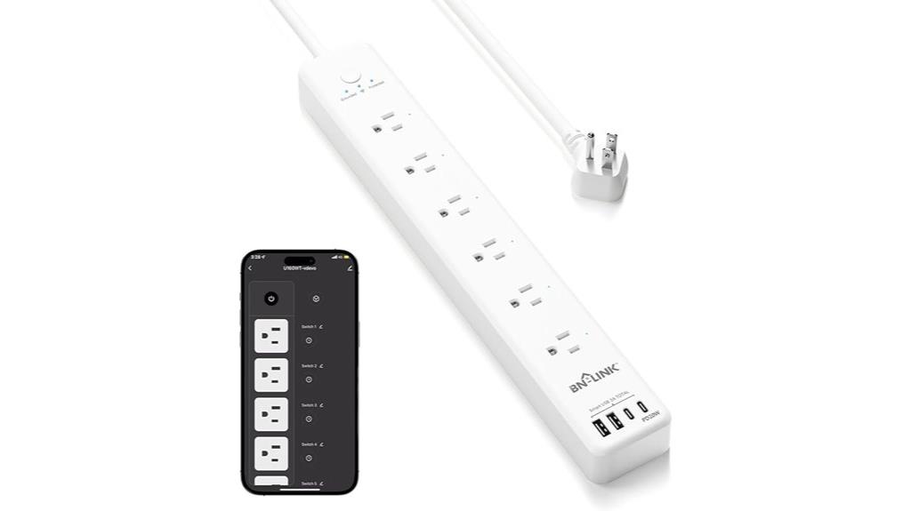 smart power strip with usb