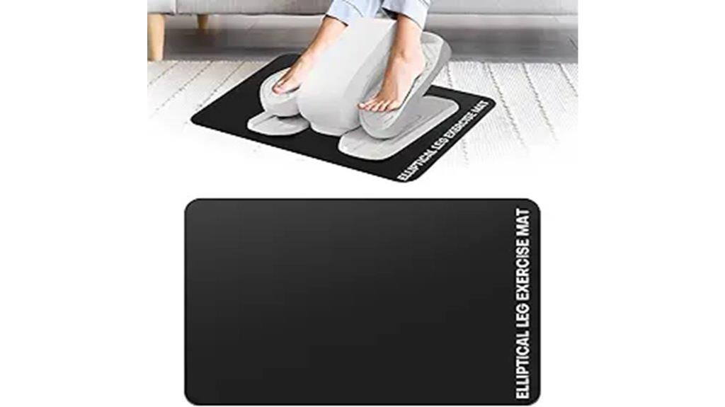 under desk elliptical mat