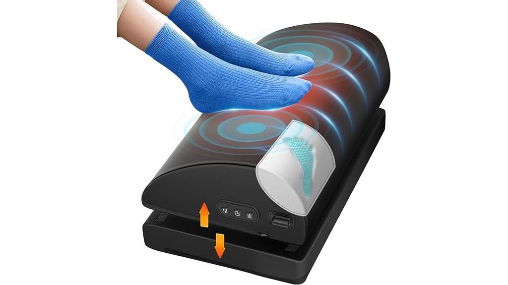 14 Best Ergonomic Foot Massagers That Relieve Tired Feet and Improve Circulation 14 warm vibrating footrest