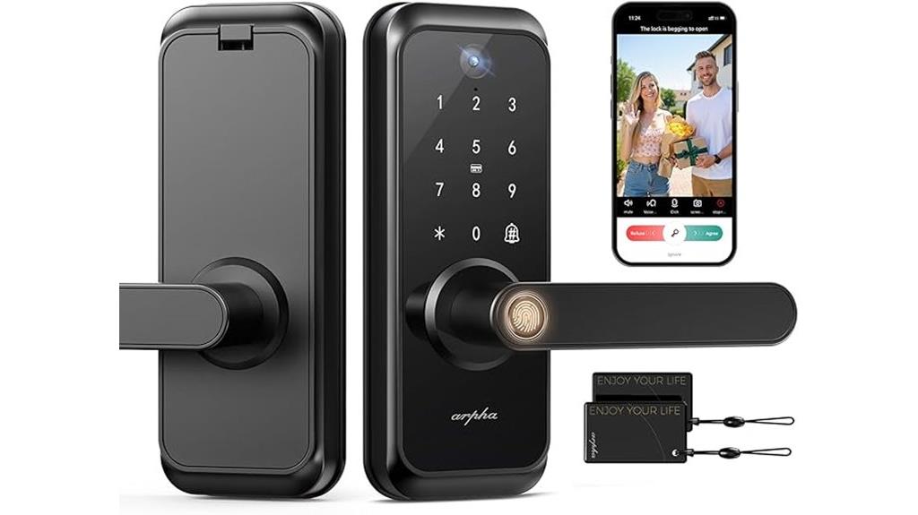 wifi camera smart lock