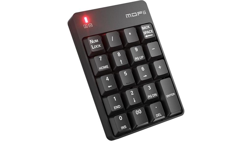 wireless bluetooth numeric keypad