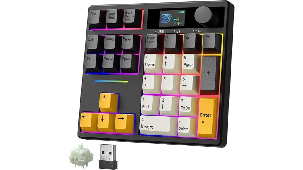 13 Best Standalone Mechanical Numpads for Enhanced Productivity in 2025 7 wireless mechanical number pad