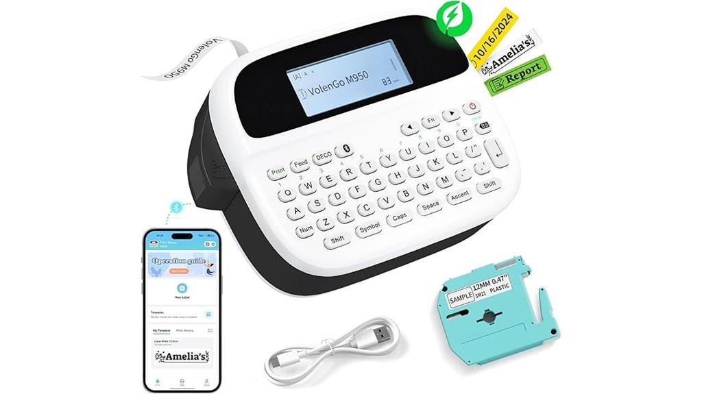 wireless portable label printer