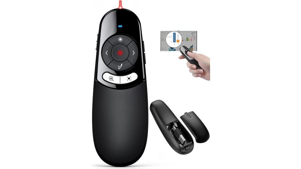 wireless powerpoint presenter remote