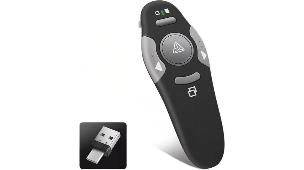 wireless presentation remote control