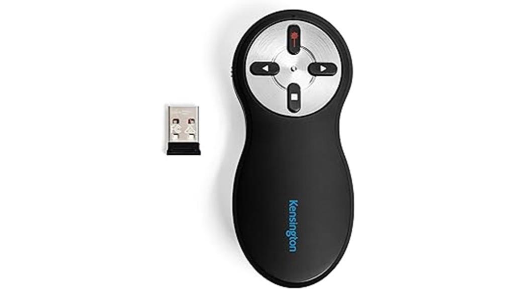 wireless presenter with laser