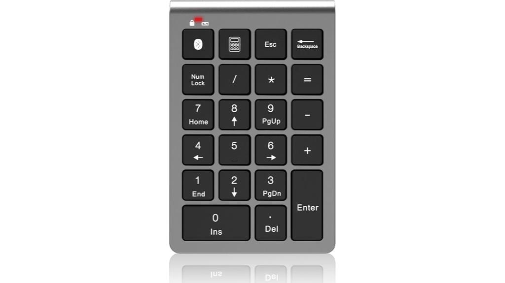 wireless wired numeric keypad