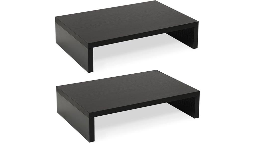 13 Best Wooden Monitor Height Risers for Ergonomic Comfort in 2025 12 wood monitor stand risers