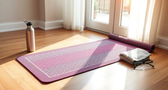 yoga mats for desk stretches