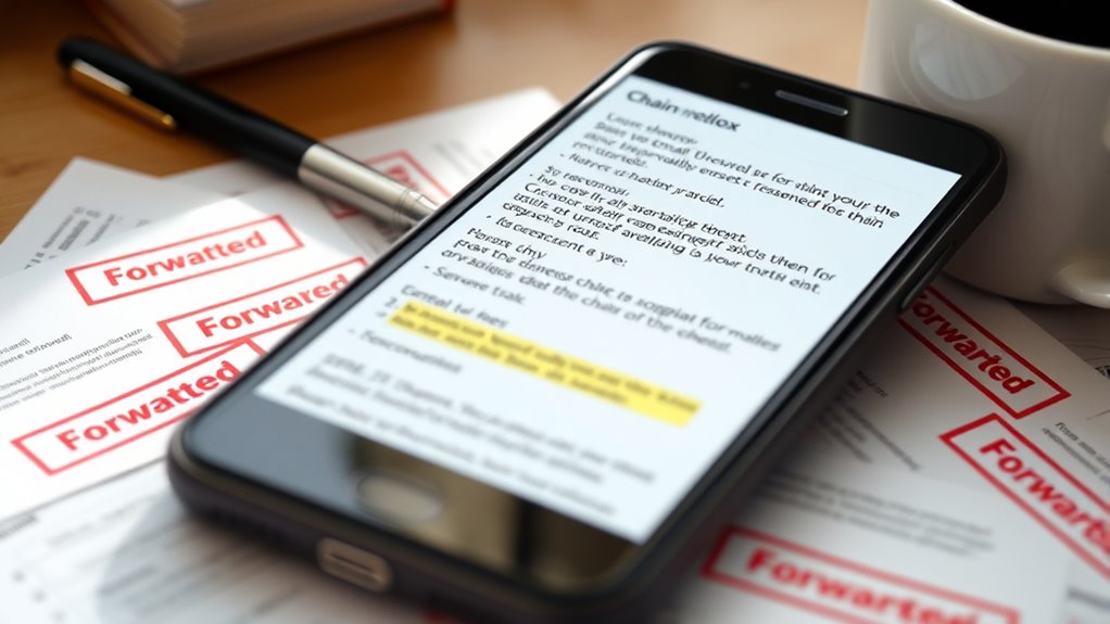 Avoiding Chain Emails and Over‑Forwarding 2 avoid forwarding chain emails