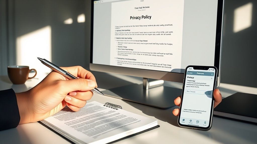 clear email privacy policies