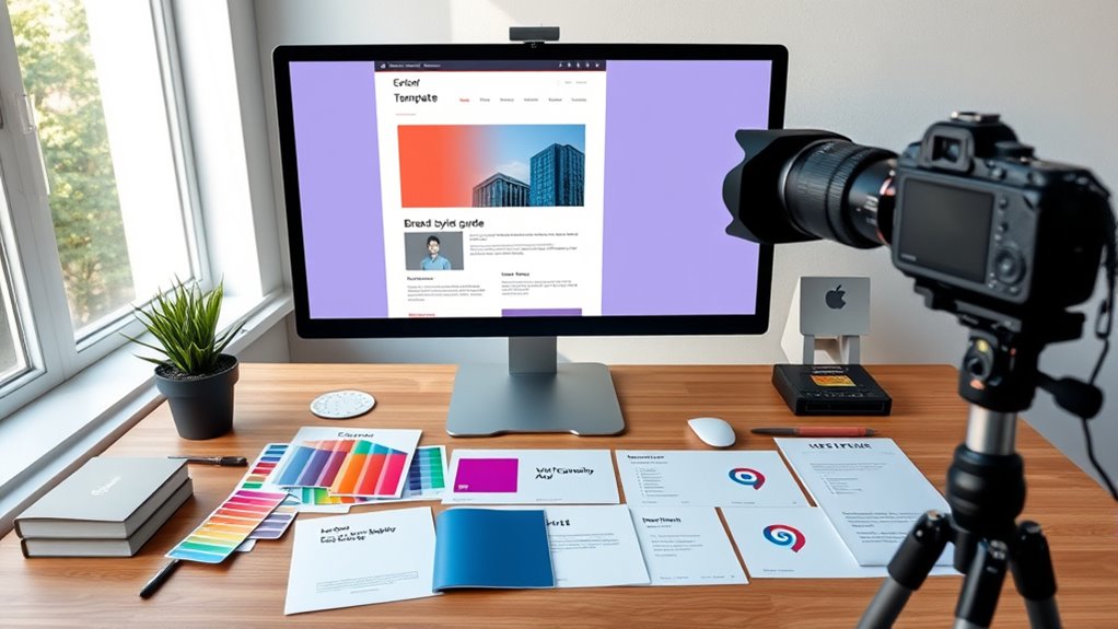 Applying Brand Style Guides to Email Template Design 2 consistent brand visual identity