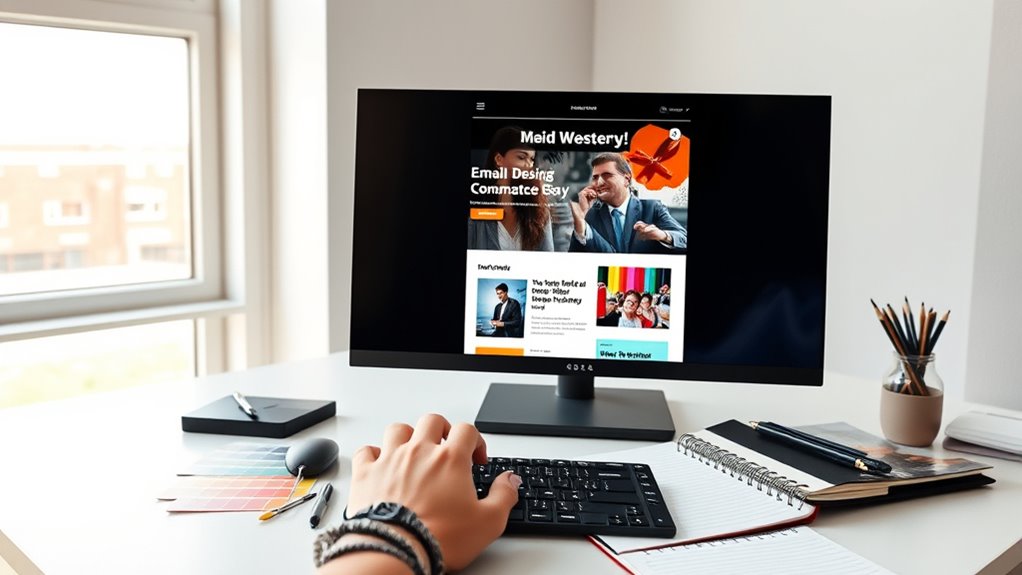 Email Design 101: Tips for Making Your Emails Look Professional 3 effective email visual design