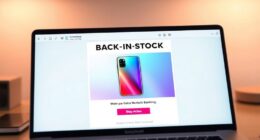 effective restock alert email