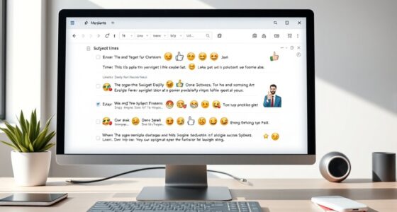 emoji use in email titles