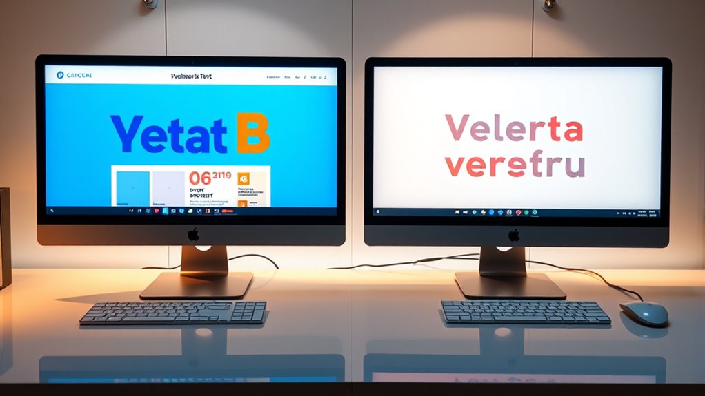 A/B Testing Design Elements: Fonts, Colors, Layouts 1 fonts colors layouts