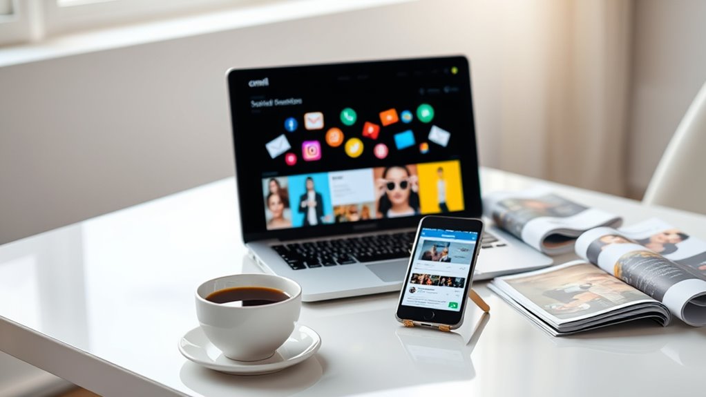 integrated social email campaigns