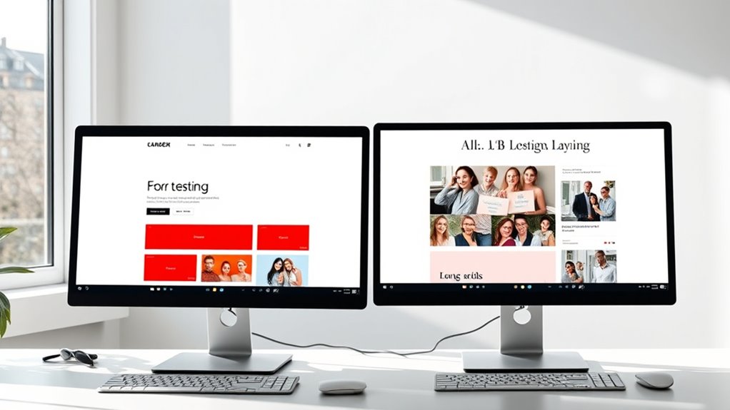 A/B Testing Design Elements: Fonts, Colors, Layouts 3 optimize website through testing
