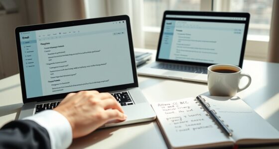 proper email privacy practices