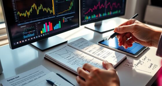 sample size and hypotheses