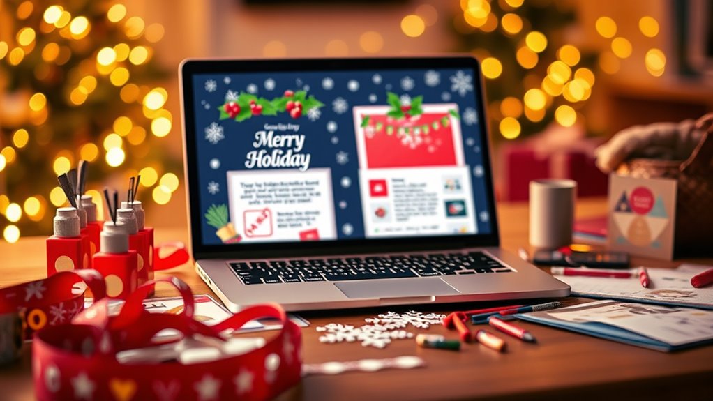 seasonal holiday email templates