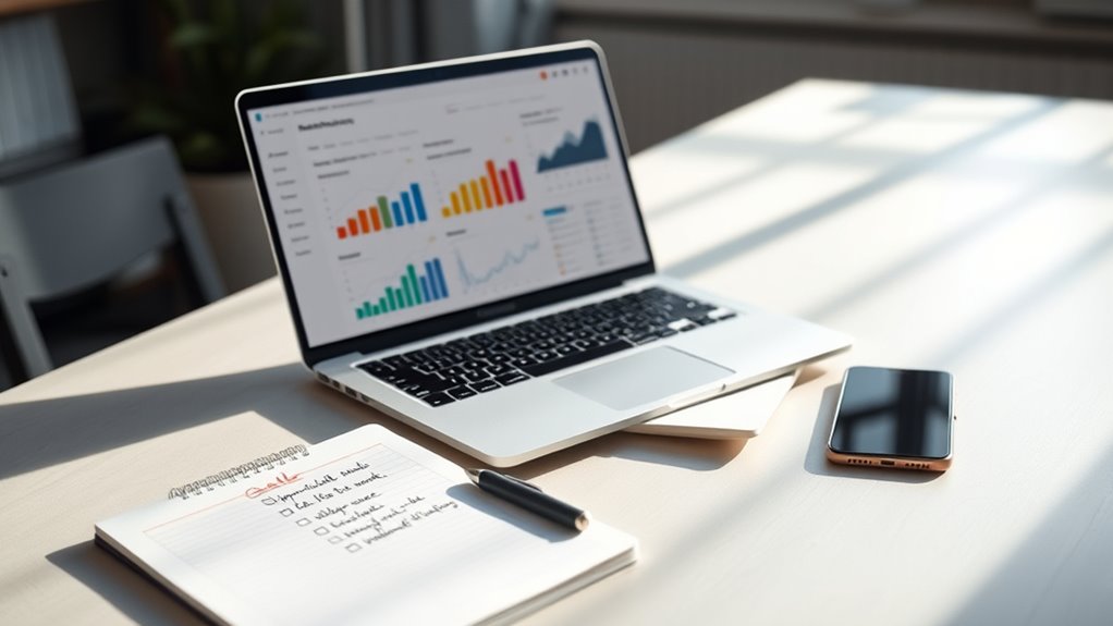 set goals track metrics