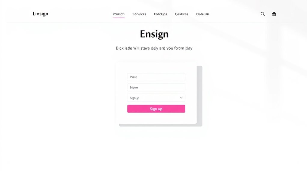 streamlining embedded signup forms