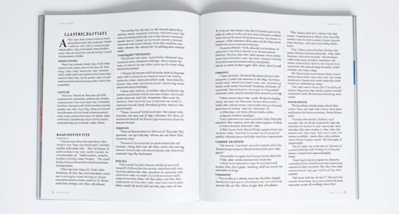 structured layout with whitespace