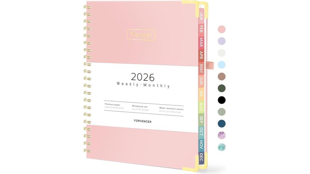 2026 planner hardcover