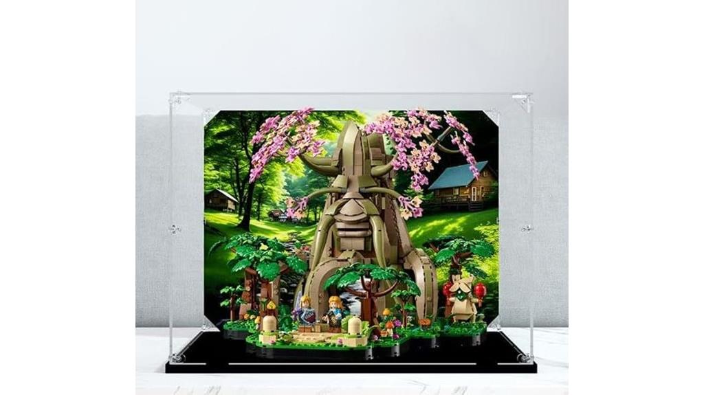 10 Best Lego Zelda Great Deku Tree Sets That Fans Will Love 8 acrylic lego display case