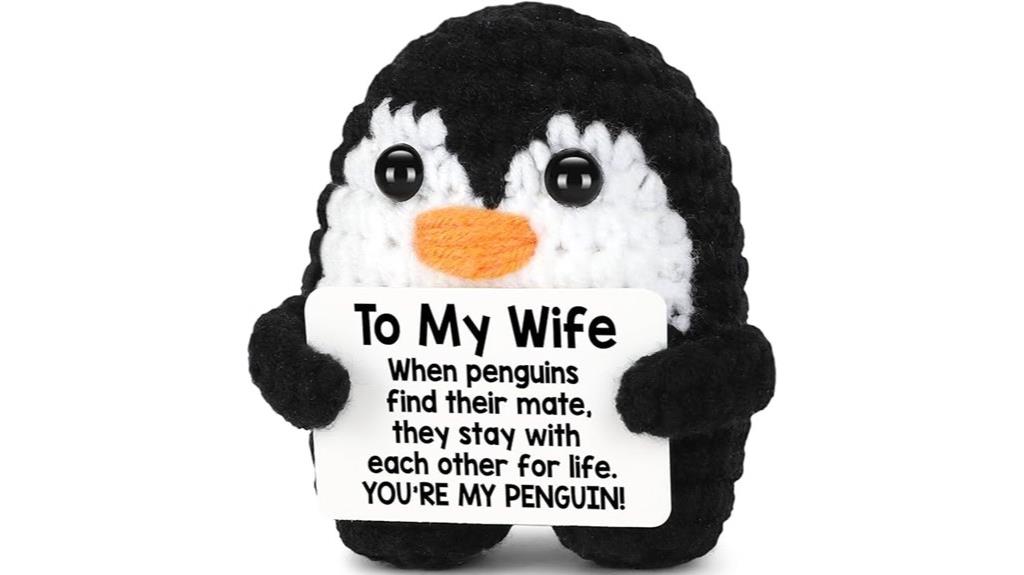 The 5 Best Luxury Gifts for Your Wife Under $200 That Will Make Her Feel Special 3 crochet penguin anniversary gift